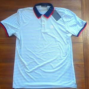 G/Fore Men's Large slim staple golf polo